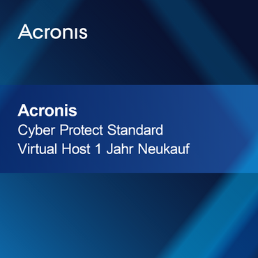 Acronis Cyber Protect Standard Virtuális Kiszolgáló