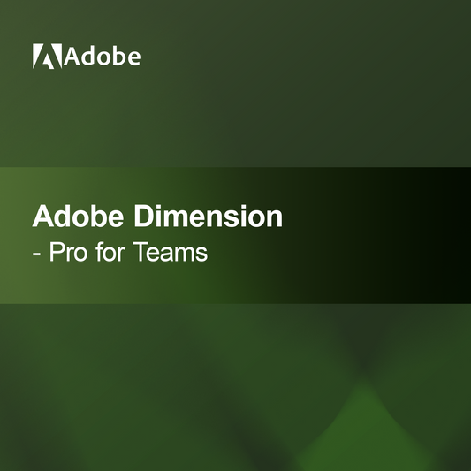 Adobe Dimension - Pro csapatoknak