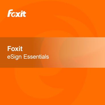Foxit eSign Alapok