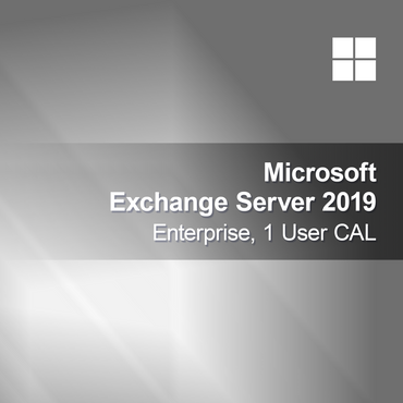Microsoft Exchange Server 2019 Enterprise, 1 felhasználói CAL