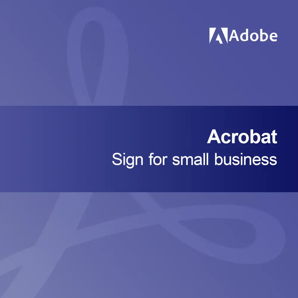 Acrobat Sign kisvállalkozásoknak