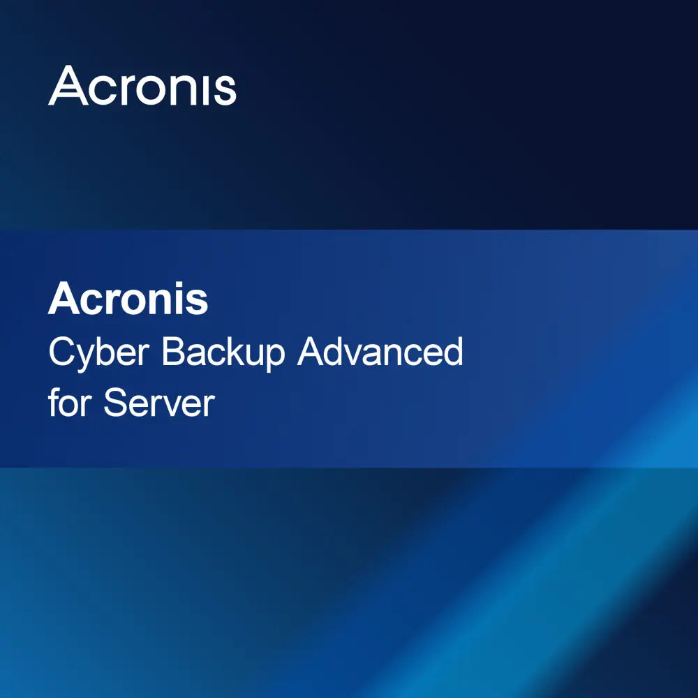 Acronis Cyber Backup Advanced szerverhez