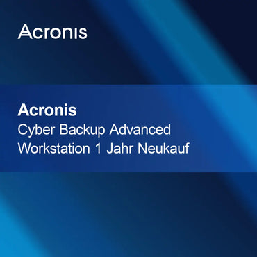 Acronis Cyber Backup Advanced Munkaállomás