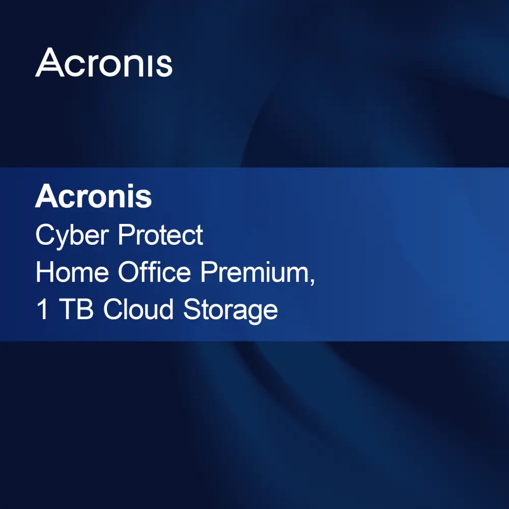Acronis Cyber Protect Home Office Premium, 1 TB felhőtárhely