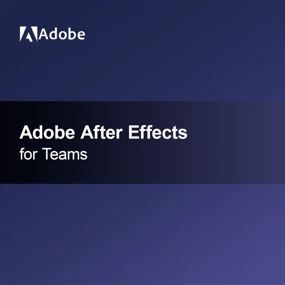 Adobe After Effects csapatoknak