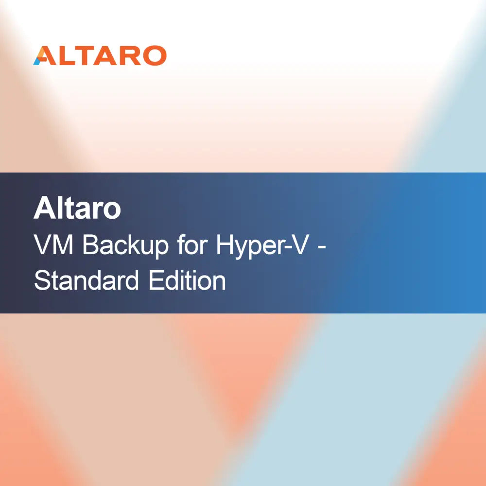 Altaro VM Backup for Hyper-V - Standard kiadás