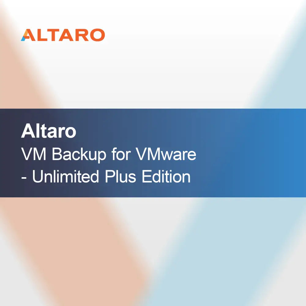 Altaro VM Backup for VMware - Korlátlan Plusz Kiadás