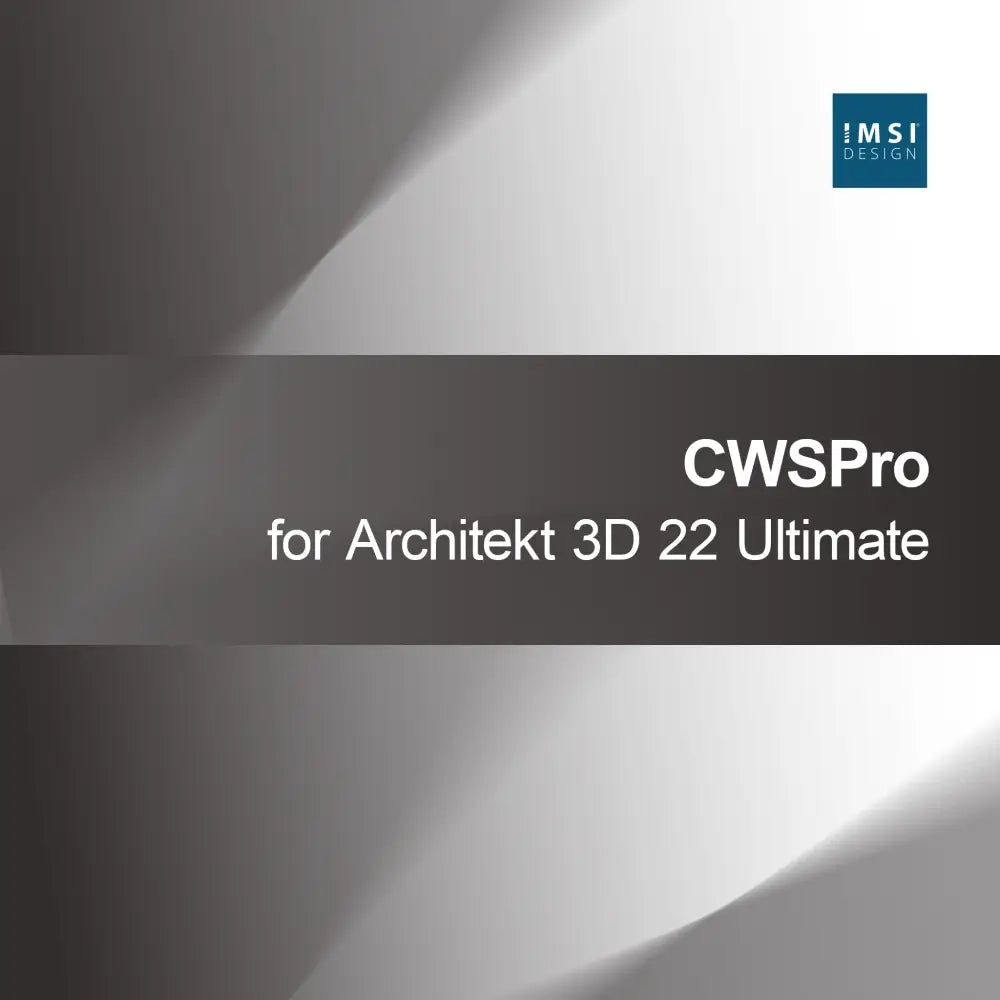 CWSPro az Architekt 3D 22 Ultimate-hoz