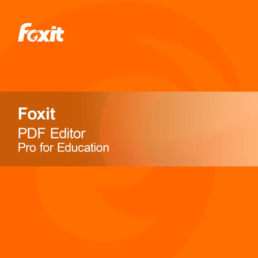 EDU Foxit PDF Editor Pro oktatási célokra