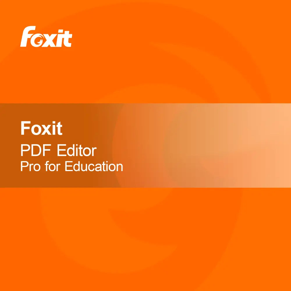 EDU Foxit PDF Editor Pro oktatási célokra