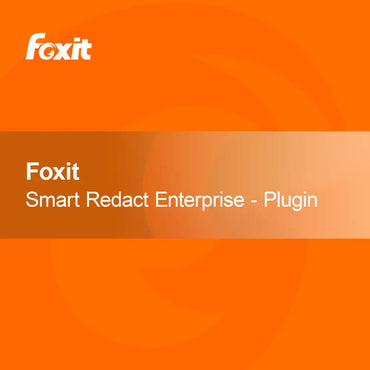 Foxit Smart Redact Enterprise - Bővítmény