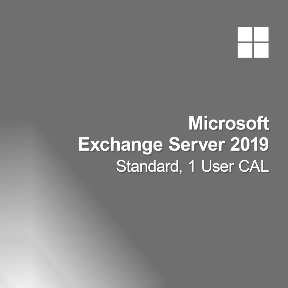 Microsoft Exchange Server 2019 Standard, 1 felhasználói CAL