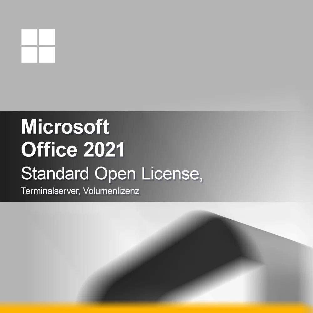 Microsoft Office 2021 Standard Nyílt Licenc, Terminálszerver, Tömeges licenc
