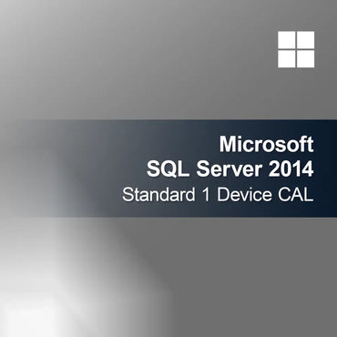 Microsoft SQL Server 2014 Standard 1 eszköz CAL