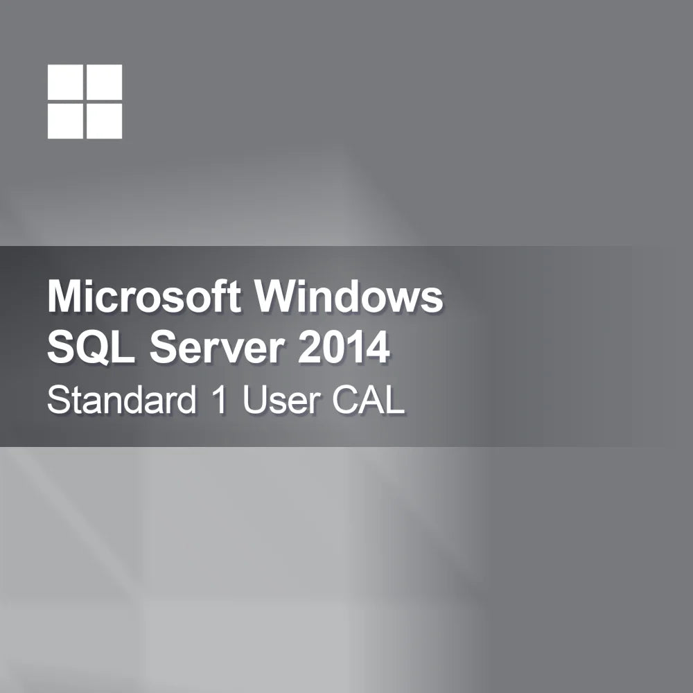 Microsoft SQL Server 2014 Standard 1 felhasználói CAL