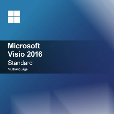 Microsoft Visio 2016 Standard Többnyelvű