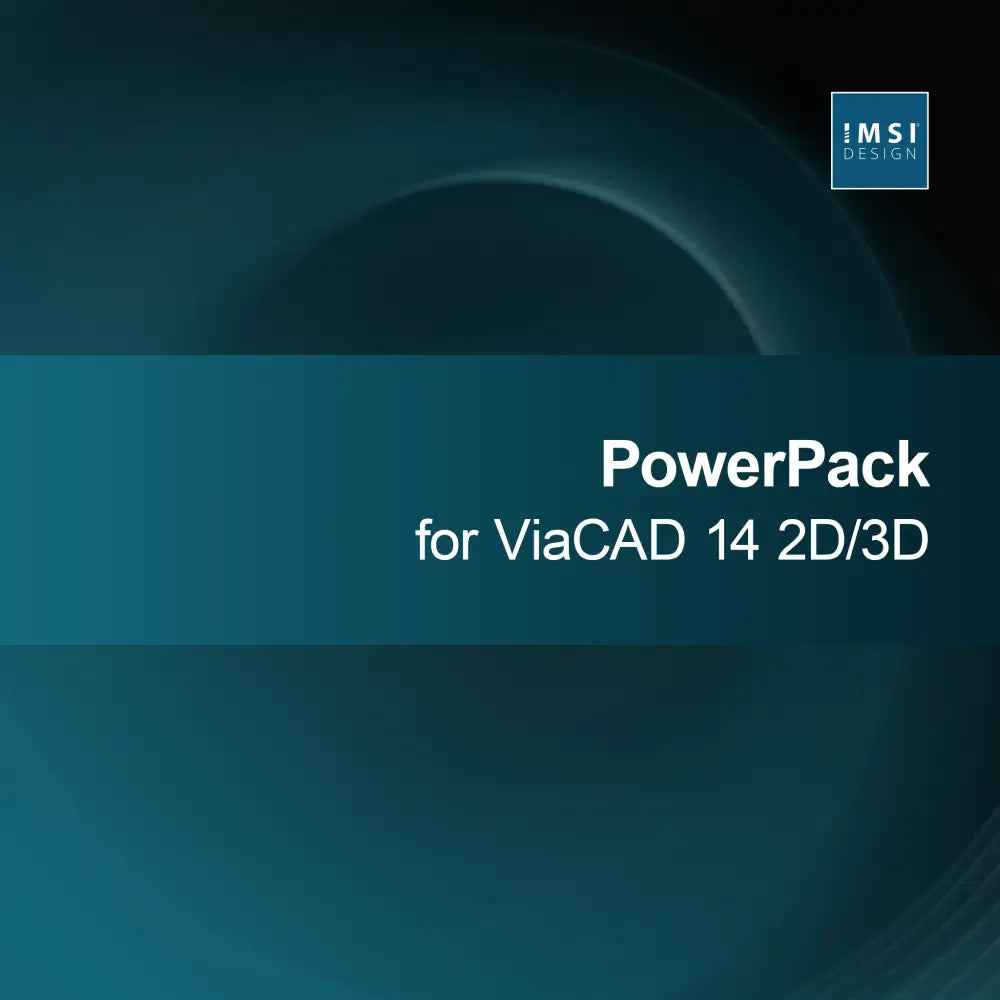 PowerPack a ViaCAD 14 2D/3D-hez