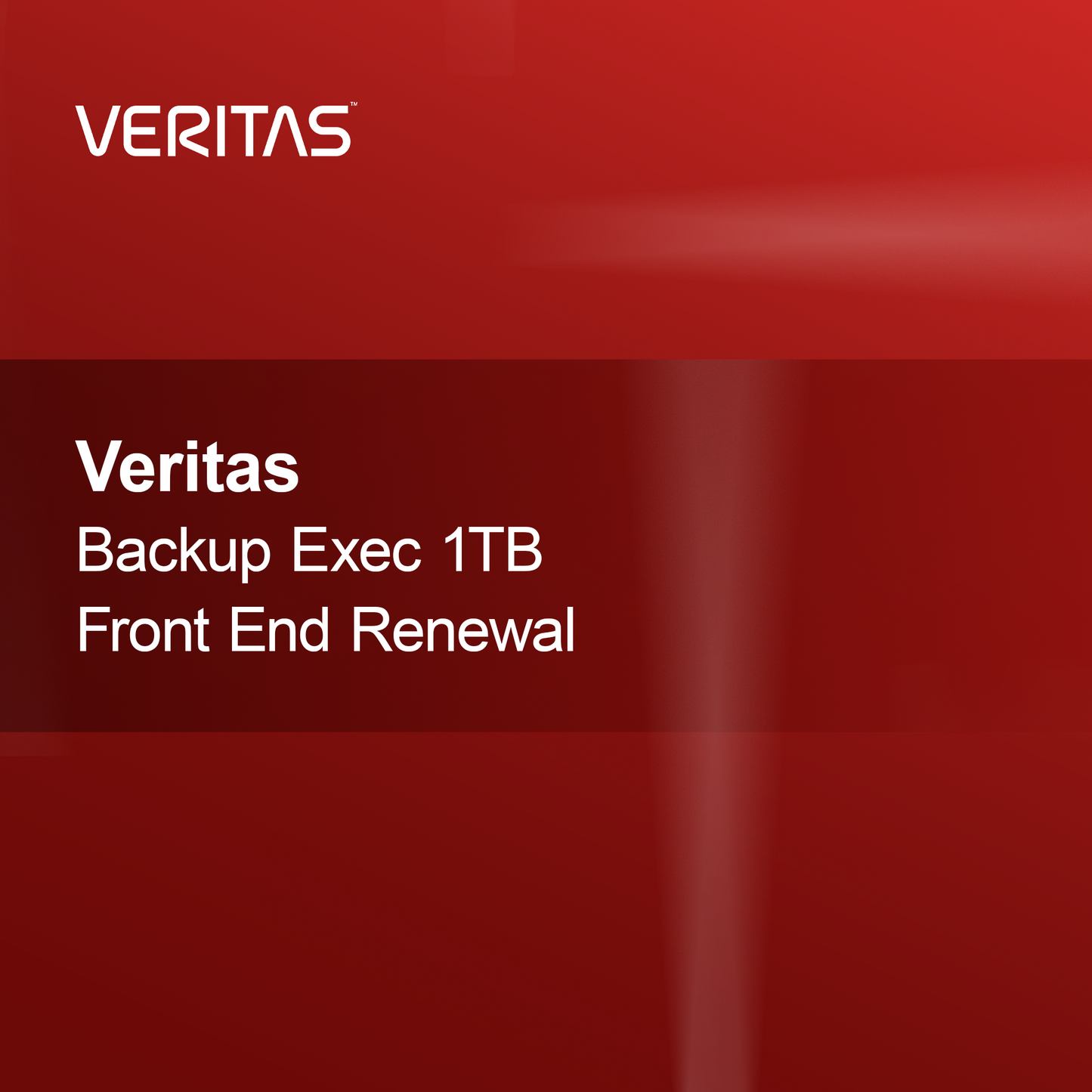 Veritas Backup Exec 1TB Front End megújítása