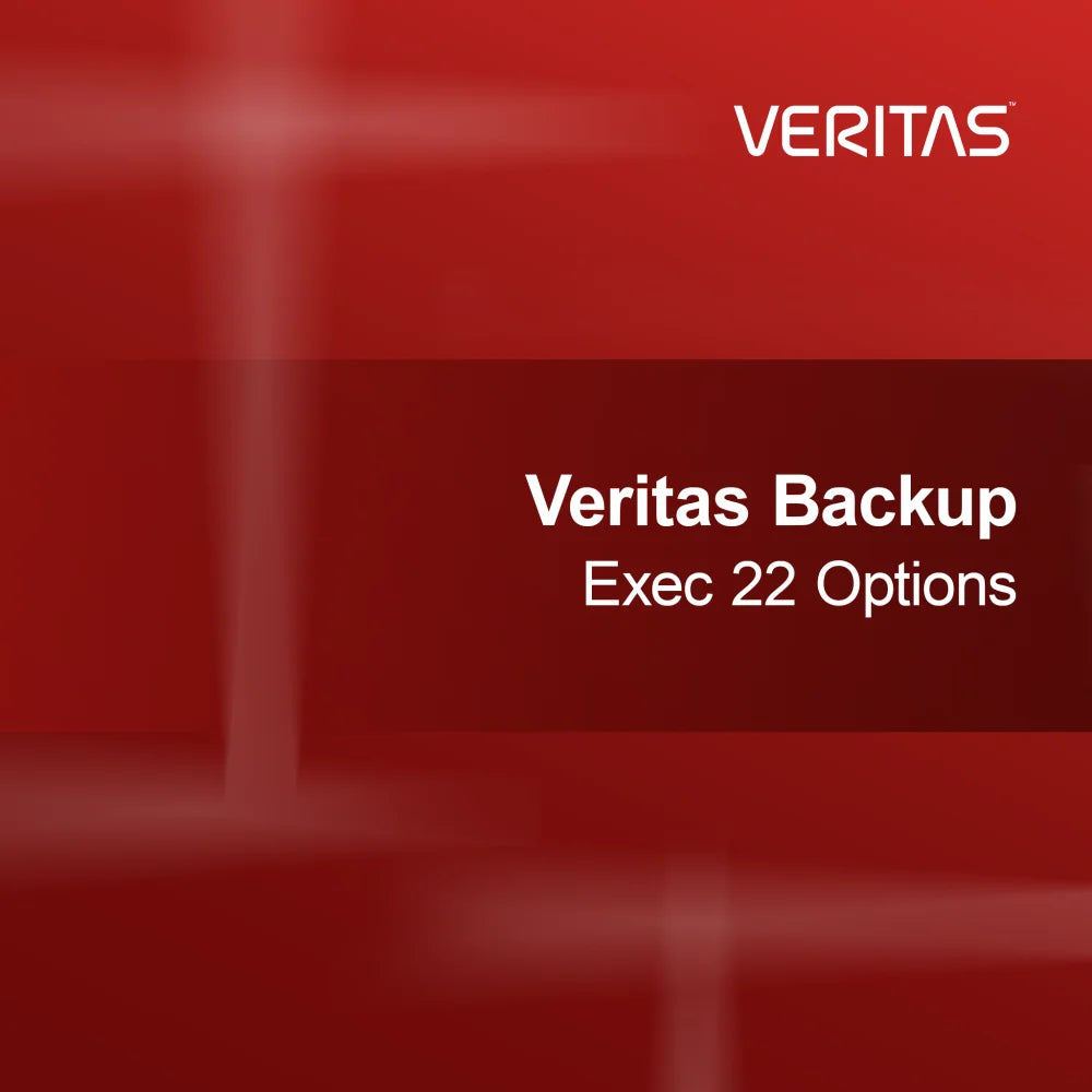 Veritas Backup Exec 22 Opciók
