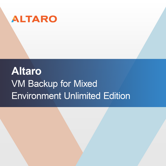 Altaro VM Backup vegyes környezethez korlátlan kiadás