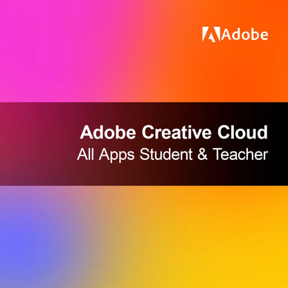 Adobe Creative Cloud Minden Alkalmazás Diákoknak és Tanároknak