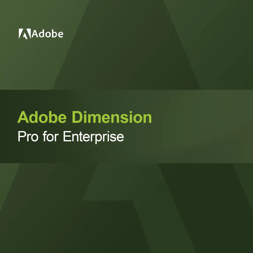 Adobe Dimension - Pro vállalatoknak