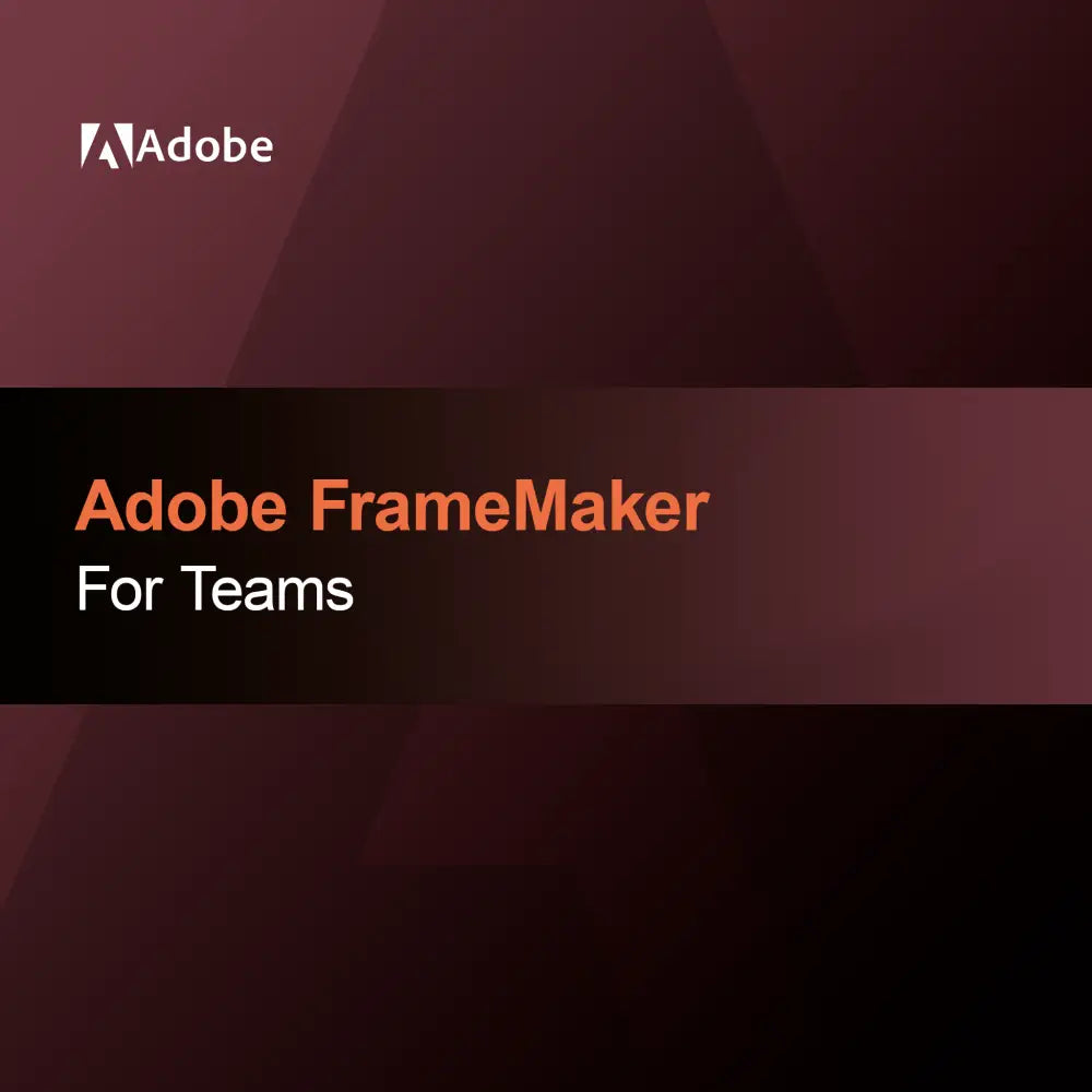 Adobe FrameMaker csapatoknak