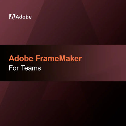 Adobe FrameMaker csapatoknak