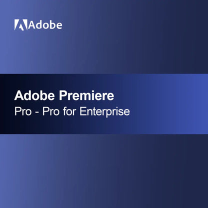 Adobe Premiere Pro - Pro vállalatoknak