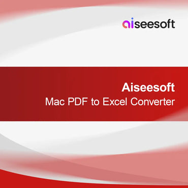 Aiseesoft Mac PDF Excelre konvertáló
