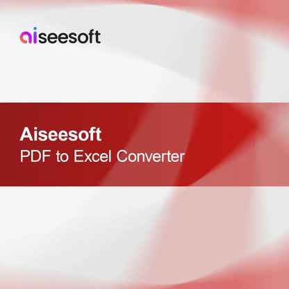 Aiseesoft PDF Excel konverter