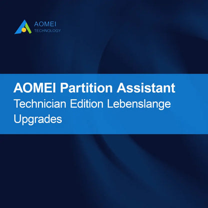 AOMEI Partition Assistant Technician Edition Élettartam Frissítések