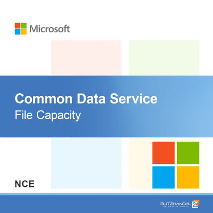 Common Data Service fájlkapacitás (NCE)