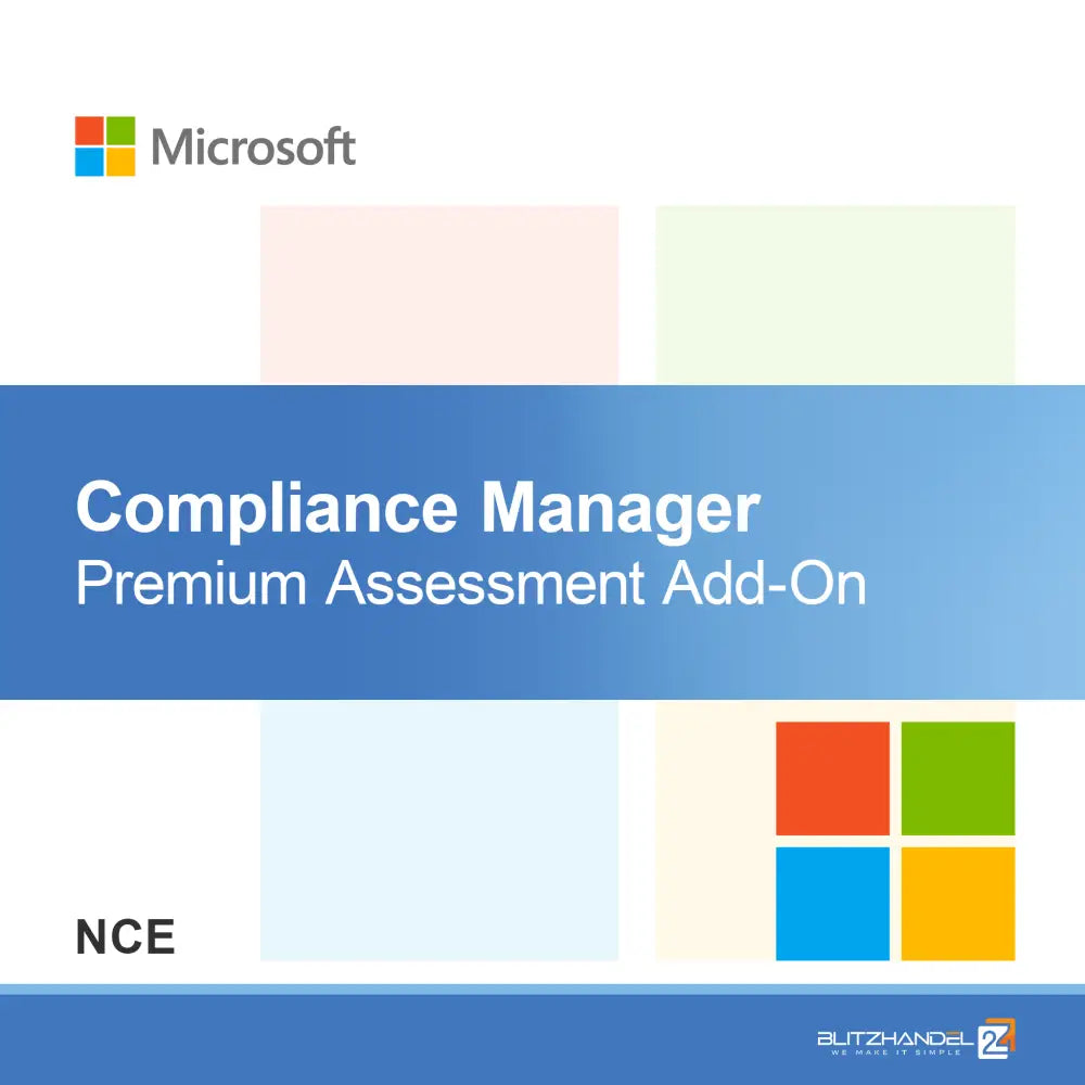 Compliance Manager Prémium Értékelés Kiegészítő (NCE)