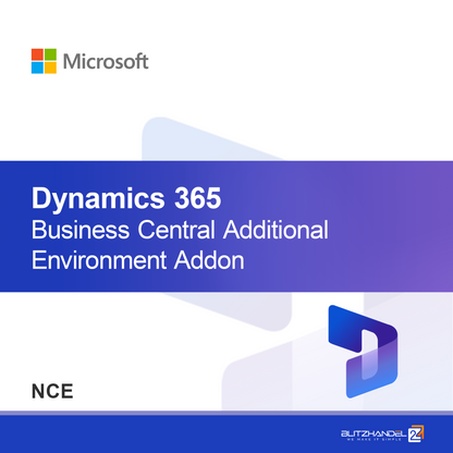 Dynamics 365 Business Central További Környezet Kiegészítő (NCE)