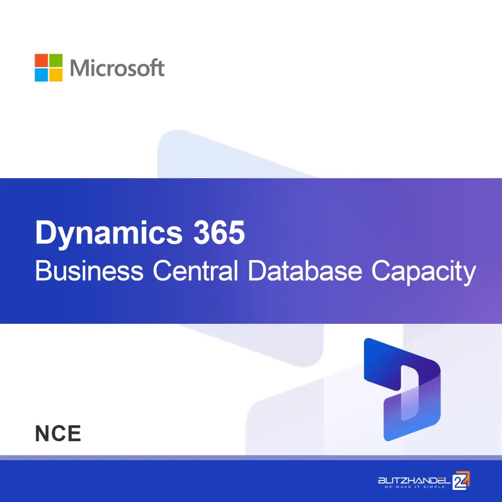 Dynamics 365 Business Central adatbázis-kapacitás túllépés (NCE)
