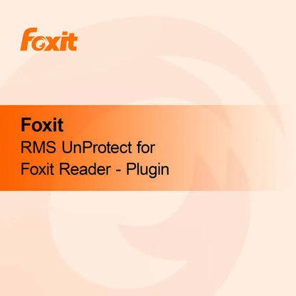 Foxit RMS UnProtect a Foxit Readerhez - Bővítmény