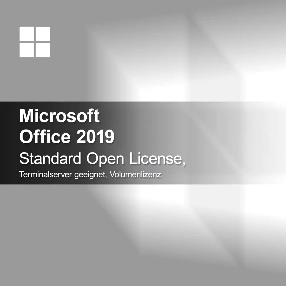 Microsoft Office 2019 Standard Open License, terminálszerver kompatibilis, tömeges licenc