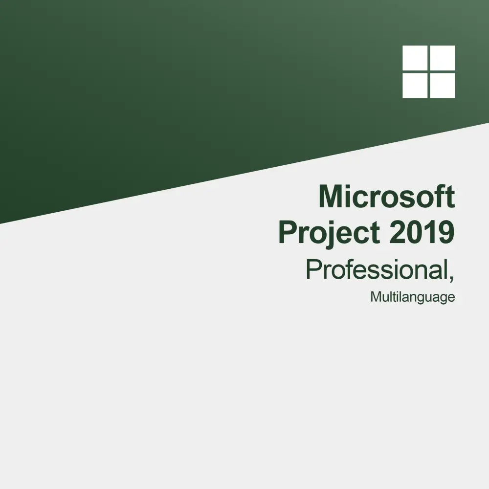 Microsoft Project 2019 Professional, Többnyelvű