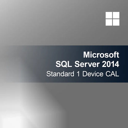 Microsoft SQL Server 2014 Standard 1 eszköz CAL