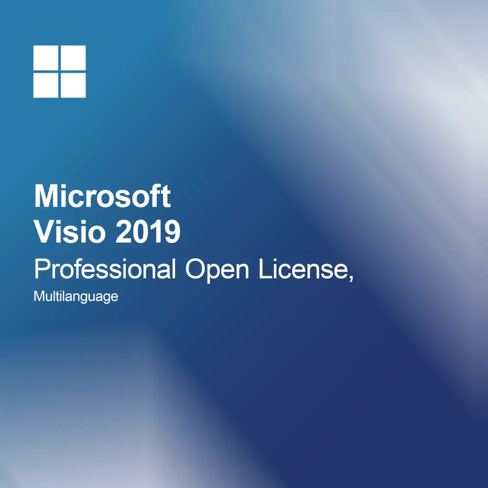 Microsoft Visio 2019 Professional Nyílt Licenc, Többnyelvű