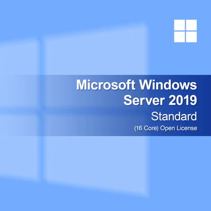 Microsoft Windows Server 2019 Standard (16 mag) Open License