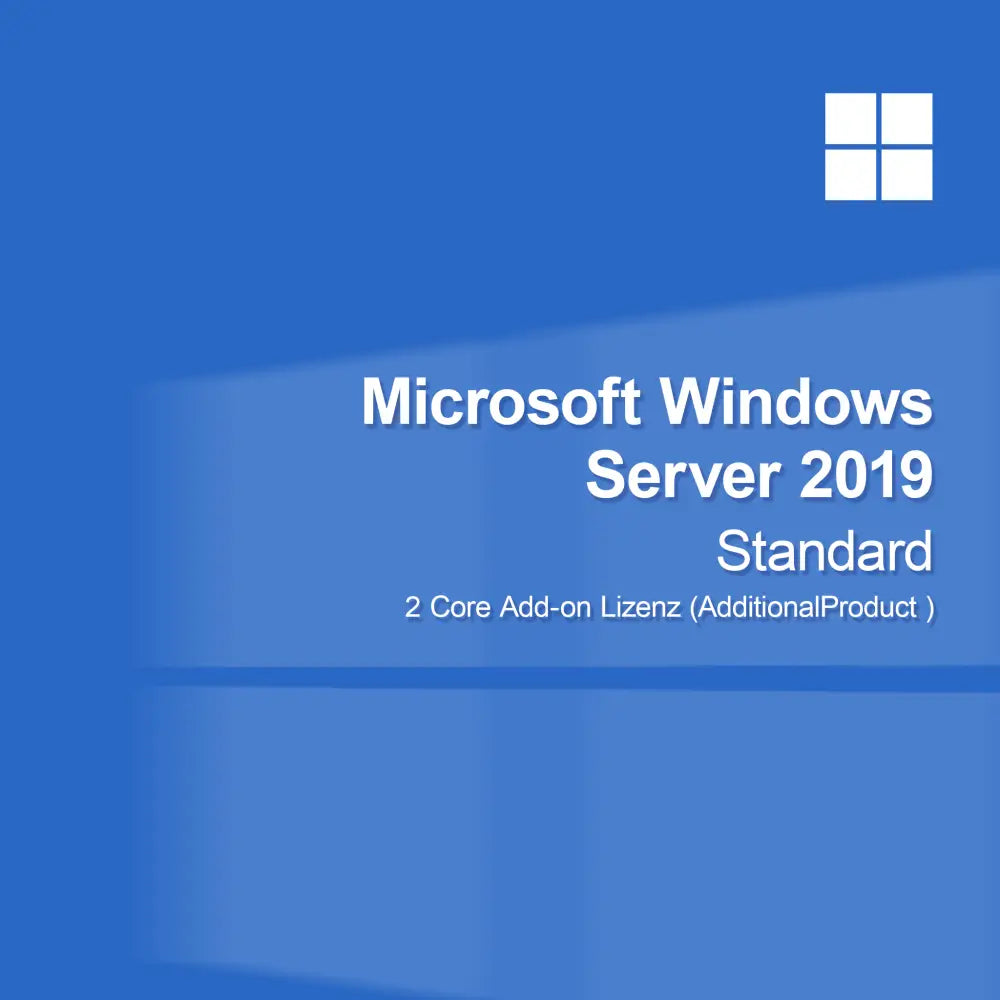 Microsoft Windows Server 2019 Standard - 2 magos kiegészítő licenc (AdditionalProduct )