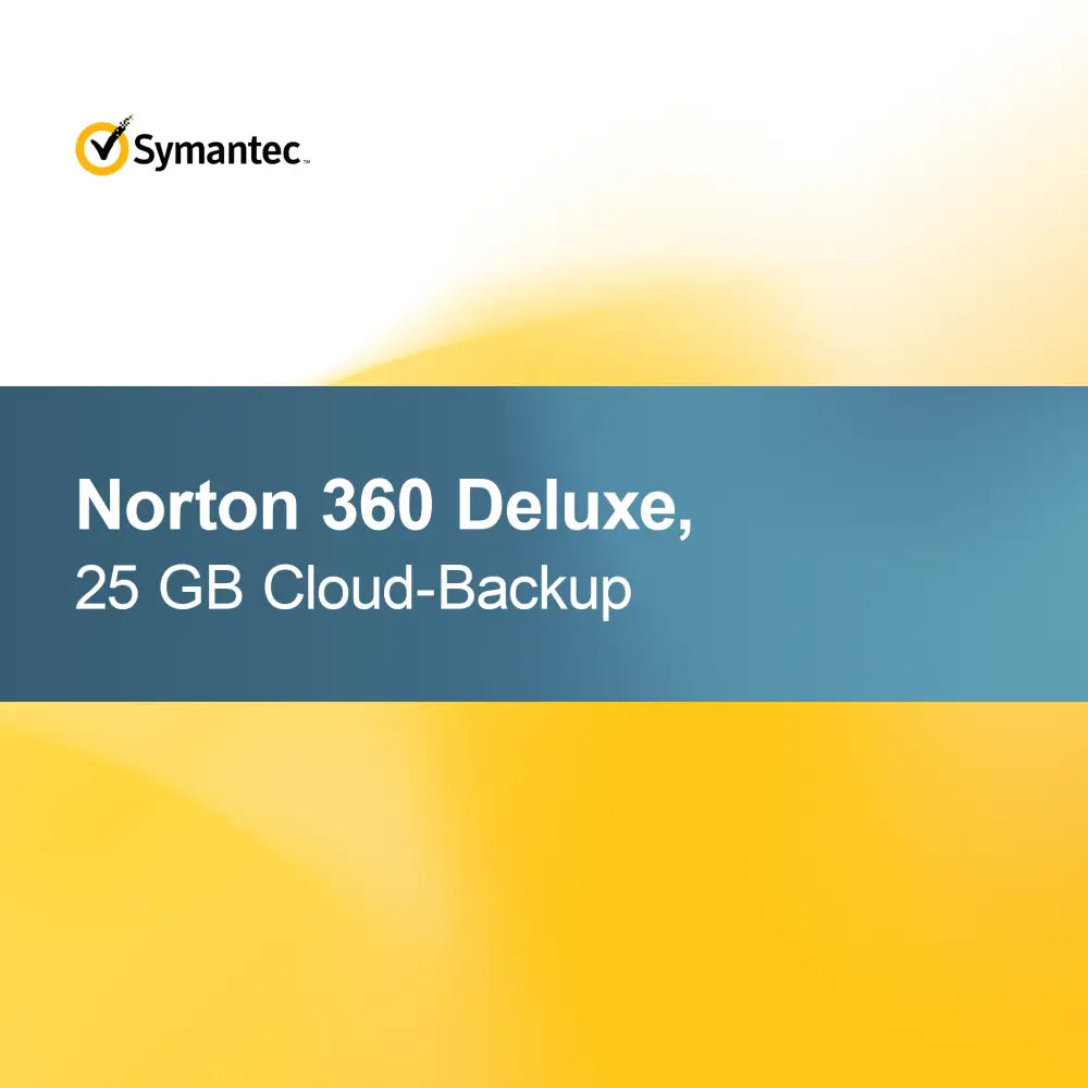 Norton 360 Deluxe, 25 GB felhőalapú biztonsági mentés