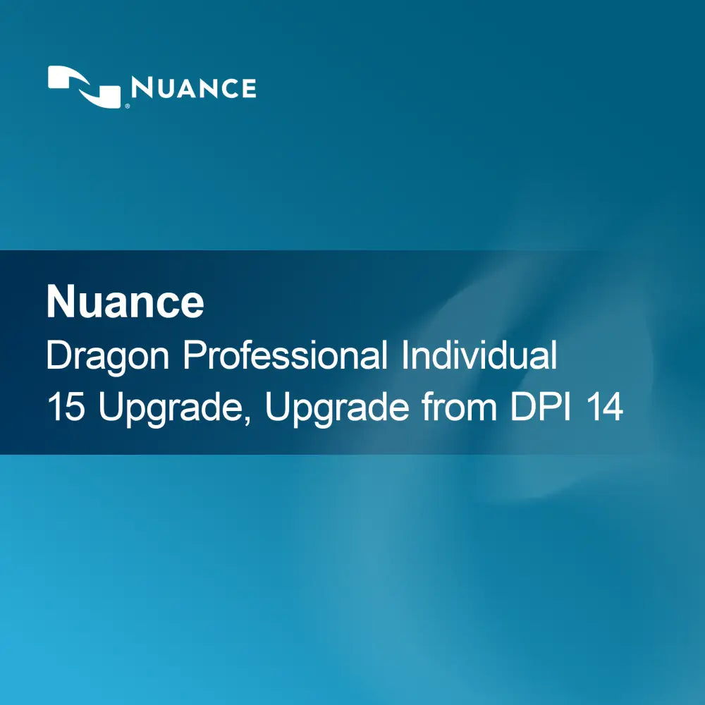 Nuance Dragon Professional Individual 15 frissítés, frissítés a DPI 14-ről