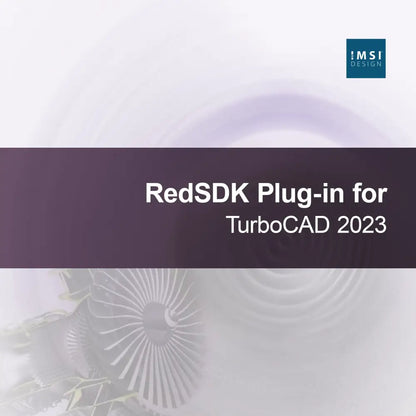 RedSDK bővítmény a TurboCAD 2023-hoz
