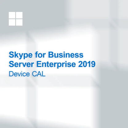 Skype for Business Server Enterprise 2019 Eszköz CAL