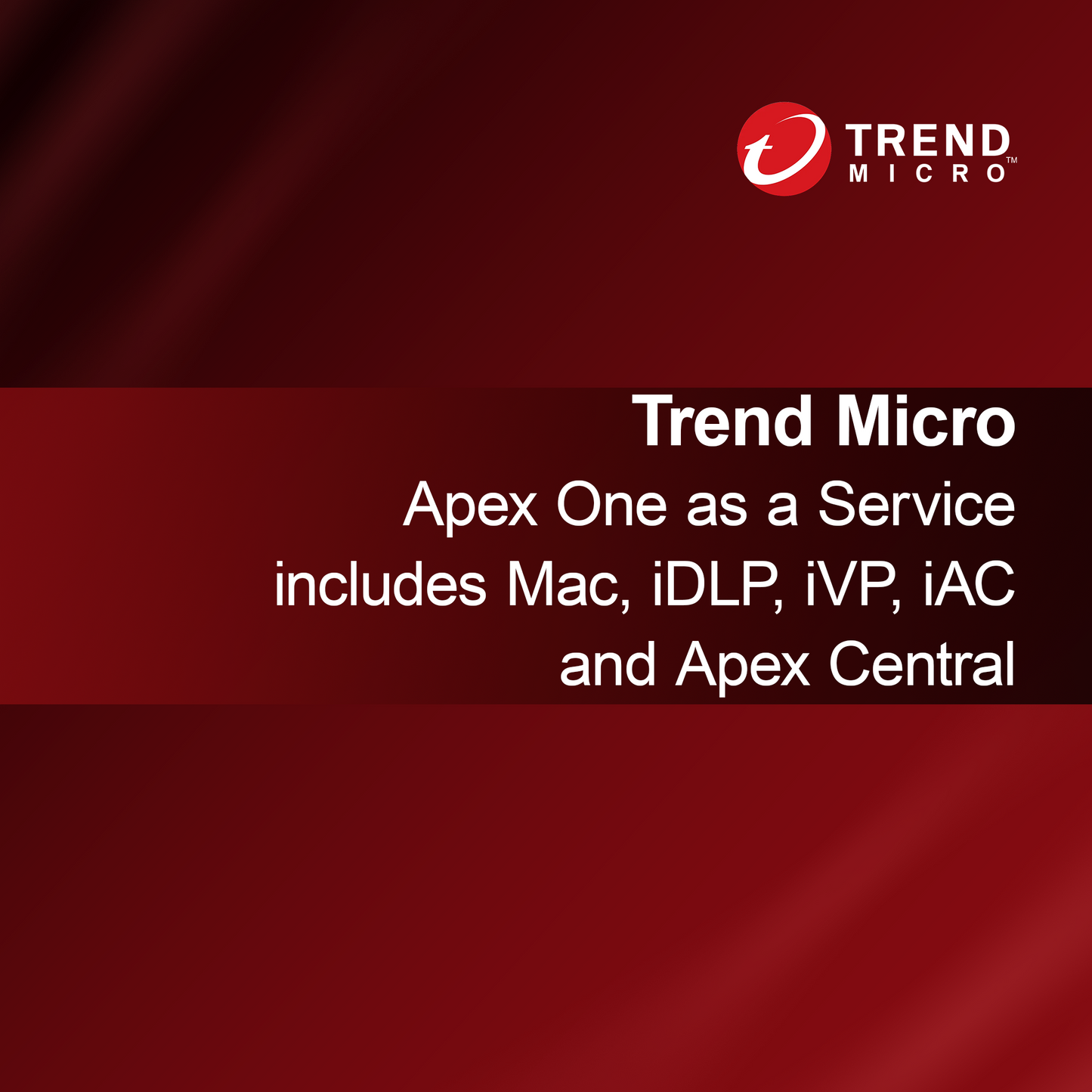 A Trend Micro Apex One szolgáltatásként tartalmazza a Mac, iDLP, iVP, iAC és Apex Central elemeket