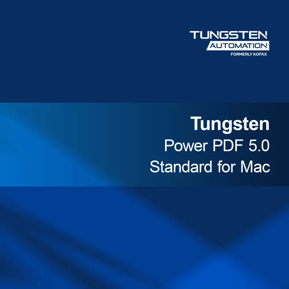 Tungsten Power PDF 5.0 Standard Mac-re