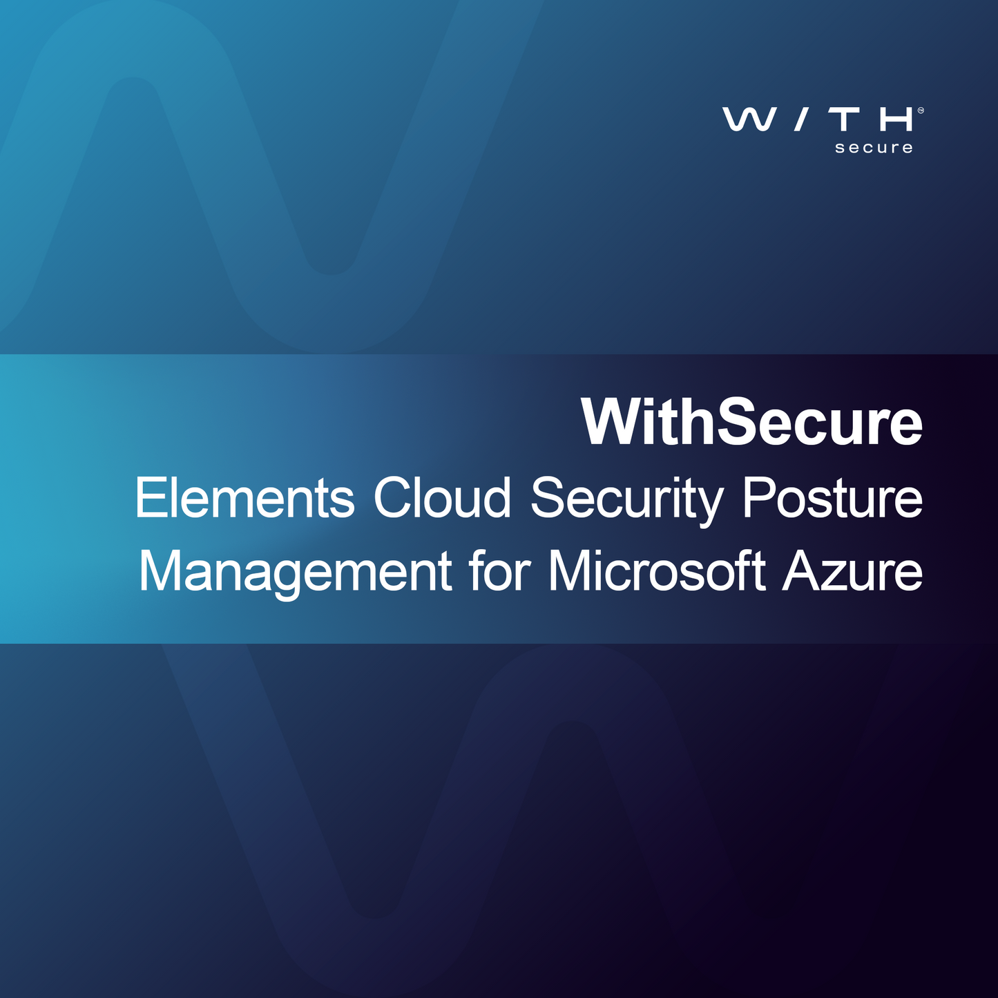 WithSecure Elements Cloud Security Posture Management a Microsoft Azure számára
